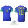 Officiële Voetbalshirt Brazilië Neymar Jr 10 Uit WK 2022 - Heren